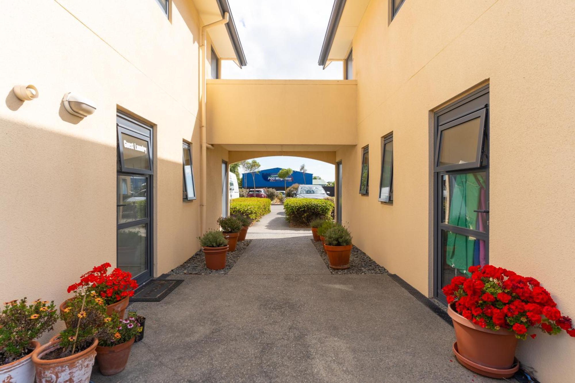 Bella Vista Motel Ashburton Exterior foto